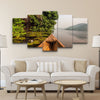 Old Wood Canoe - Amazing Canvas Prints