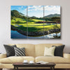 Rolling Greens Course - Amazing Canvas Prints