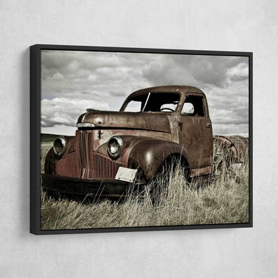 Rusty Old Truck - Amazing Canvas Prints