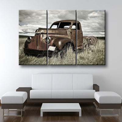 Rusty Old Truck - Amazing Canvas Prints