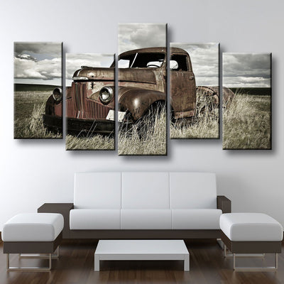 Rusty Old Truck - Amazing Canvas Prints