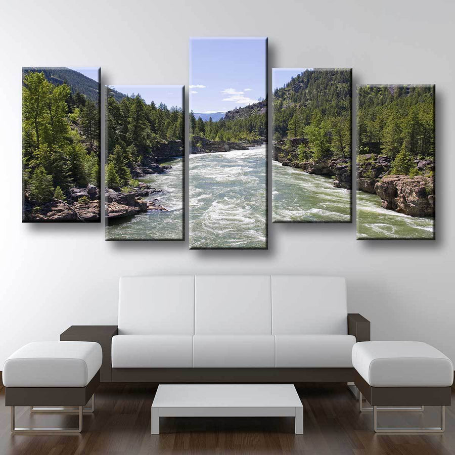 Raging River - Amazing Canvas Prints