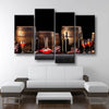 Rose Wine - Amazing Canvas Prints