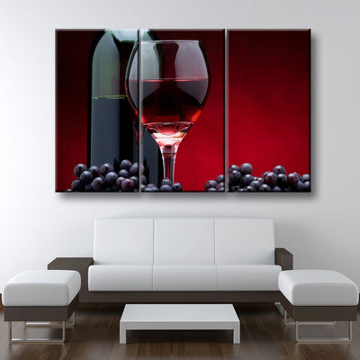 Red Wine Lovers - Amazing Canvas Prints