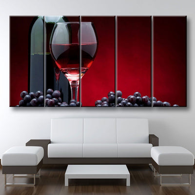 Red Wine Lovers - Amazing Canvas Prints