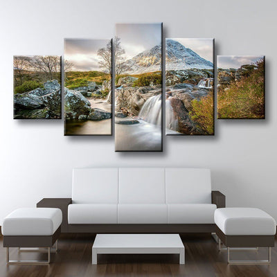 Scottish Highlands Waterfall - Amazing Canvas Prints