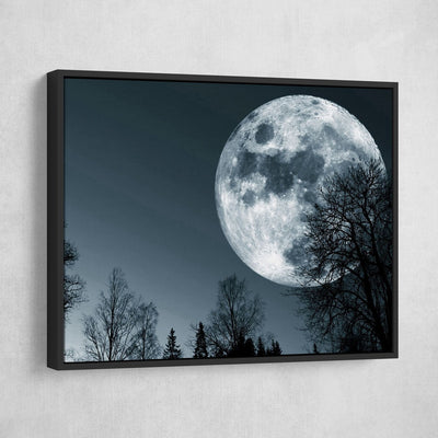 Super Moon - Amazing Canvas Prints