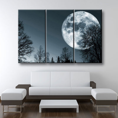 Super Moon - Amazing Canvas Prints