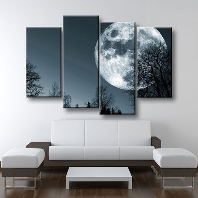 Super Moon - Amazing Canvas Prints