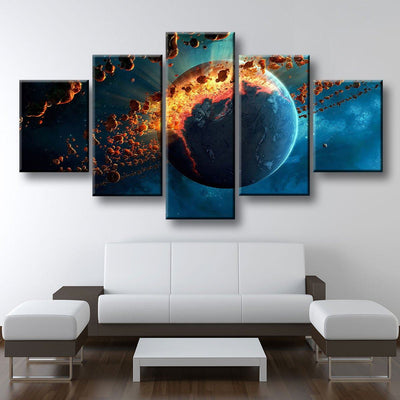 Stellar Planet Explosion - Amazing Canvas Prints