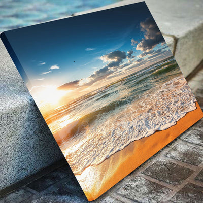 Surreal Sunrise Beach - Amazing Canvas Prints