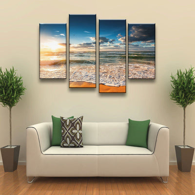 Surreal Sunrise Beach - Amazing Canvas Prints