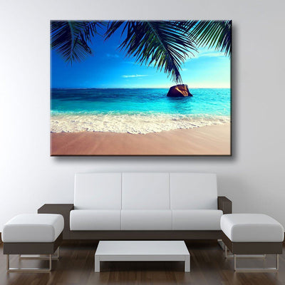 Tropical Beach Seascape - Amazing Canvas Prints