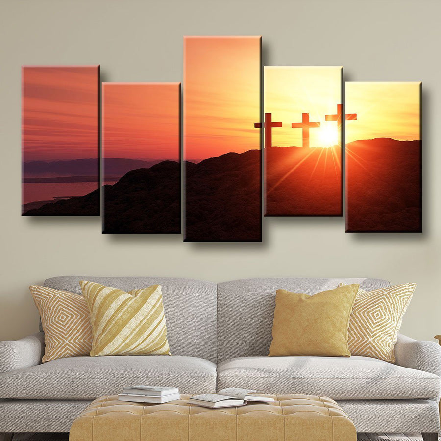 Three Crosses - Amazing Canvas Prints