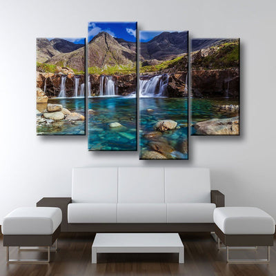 The Fairy Pools on the Isle of Skye Scotland - Amazing Canvas Prints