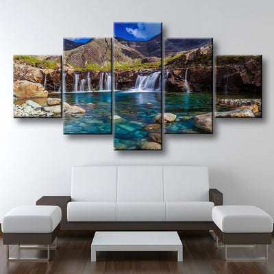 The Fairy Pools on the Isle of Skye Scotland - Amazing Canvas Prints