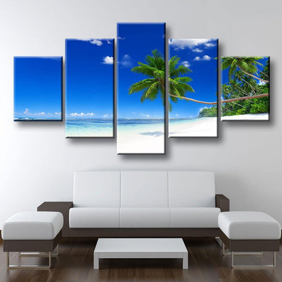 Tropical Paradise Beach CoastLine - Amazing Canvas Prints