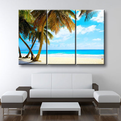 Tropical Paradise Beach Horizon - Amazing Canvas Prints