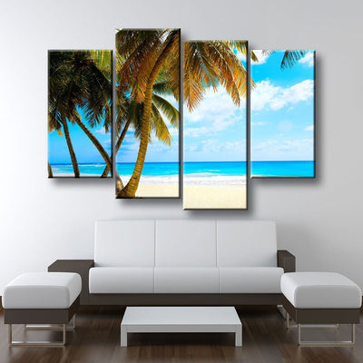 Tropical Paradise Beach Horizon - Amazing Canvas Prints