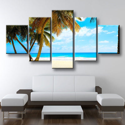 Tropical Paradise Beach Horizon - Amazing Canvas Prints