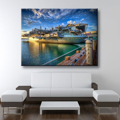 USS Midway In San Diego - Amazing Canvas Prints