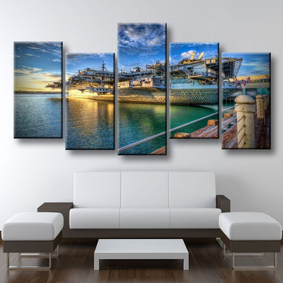 USS Midway In San Diego - Amazing Canvas Prints