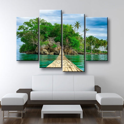 Walkway To Paradise - Amazing Canvas Prints