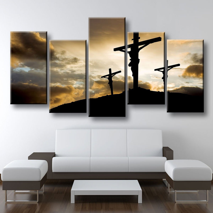 Three Crosses V2 - Amazing Canvas Prints