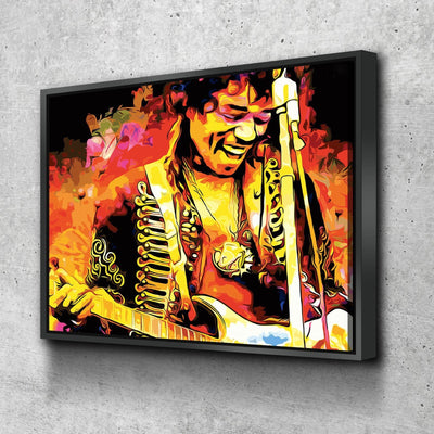 Jimi Hendrix - Amazing Canvas Prints