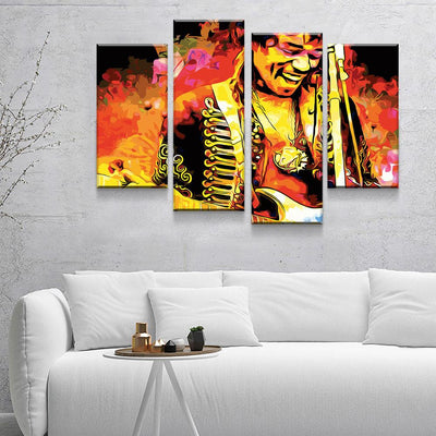 Jimi Hendrix - Amazing Canvas Prints