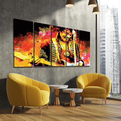 Jimi Hendrix - Amazing Canvas Prints