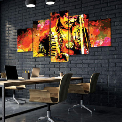 Jimi Hendrix - Amazing Canvas Prints