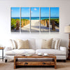 South Beach Miami Sandy Walkway - Amazing Canvas Prints