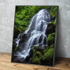 Spring Time At Fairy Falls - Amazing Canvas Prints