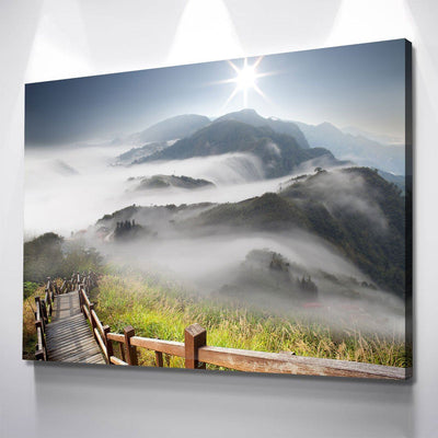 Mountain Stairway - Amazing Canvas Prints