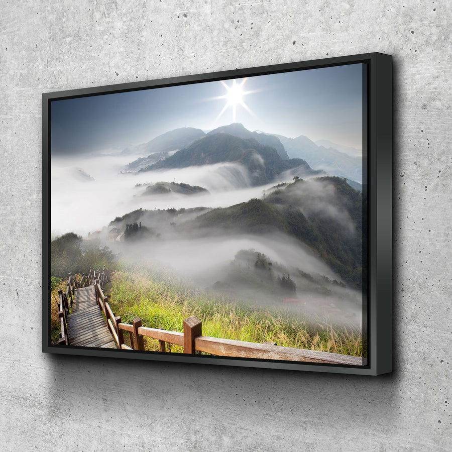 Mountain Stairway - Amazing Canvas Prints