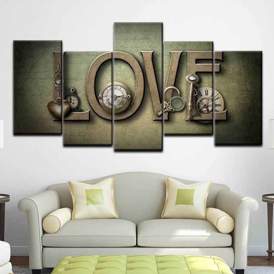 Steampunk Love - Amazing Canvas Prints