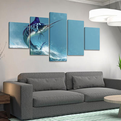 Striped Marlin - Amazing Canvas Prints