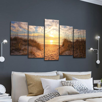 Sunrise at the beach - Amazing Canvas Prints