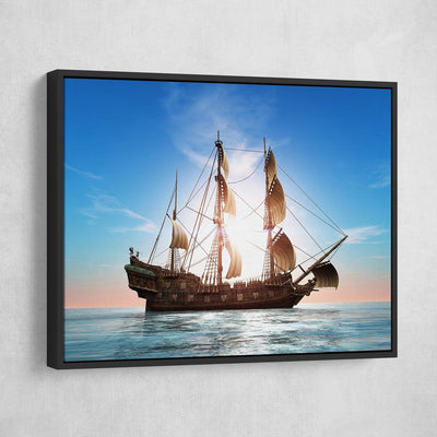 Sunset Voyage - Amazing Canvas Prints