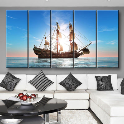 Sunset Voyage - Amazing Canvas Prints