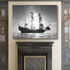 Sunset Voyage Black and White - Amazing Canvas Prints