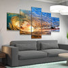 Sunset Wave - Amazing Canvas Prints