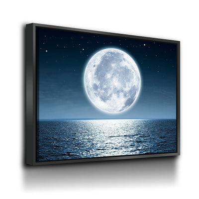 Super Moon Rising - Amazing Canvas Prints