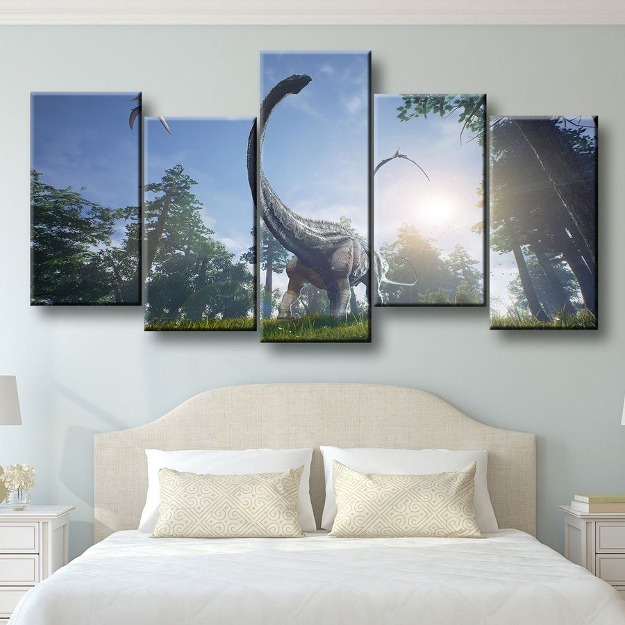 Apatosaurus Dinosaur - Amazing Canvas Prints