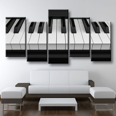 Piano Keys - Amazing Canvas Prints