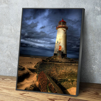 Talacre Abandoned Lighthouse - Amazing Canvas Prints