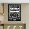 Thin Blue Line Personalized Canvas - Amazing Canvas Prints