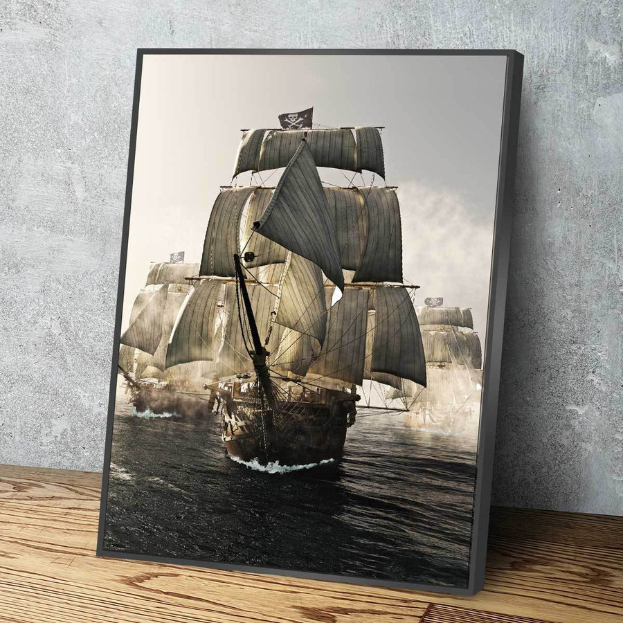 Three Ships - Amazing Canvas Prints