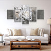 White Rose Painting - Amazing Canvas Prints